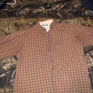 Columbia Checkered Button up